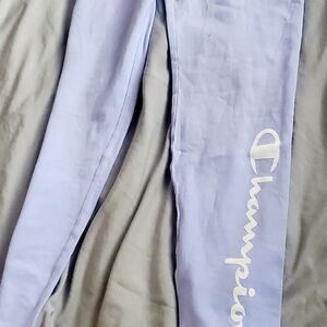 Champion Lavender Leggings with Logo